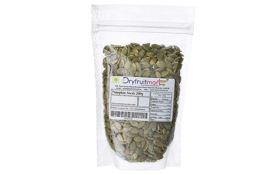 Dryfruit Mart Pumpkin Seeds    Pack  200 grams
